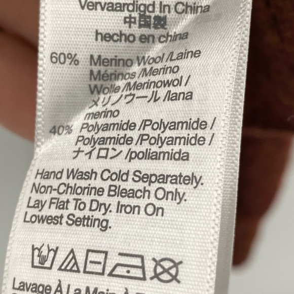 Madewell Merino Wool Blend Polo Knit Sweater Size Medium - Picture 4 of 6